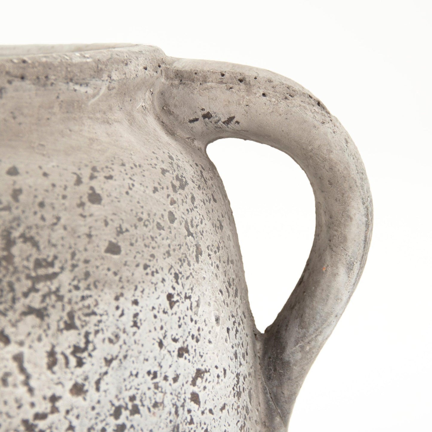 Distressed Grey Wash Vase (8562L A344) FredCo