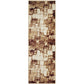 Distressed Industrial Style Abstract Rug FredCo