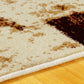 Distressed Industrial Style Abstract Rug FredCo