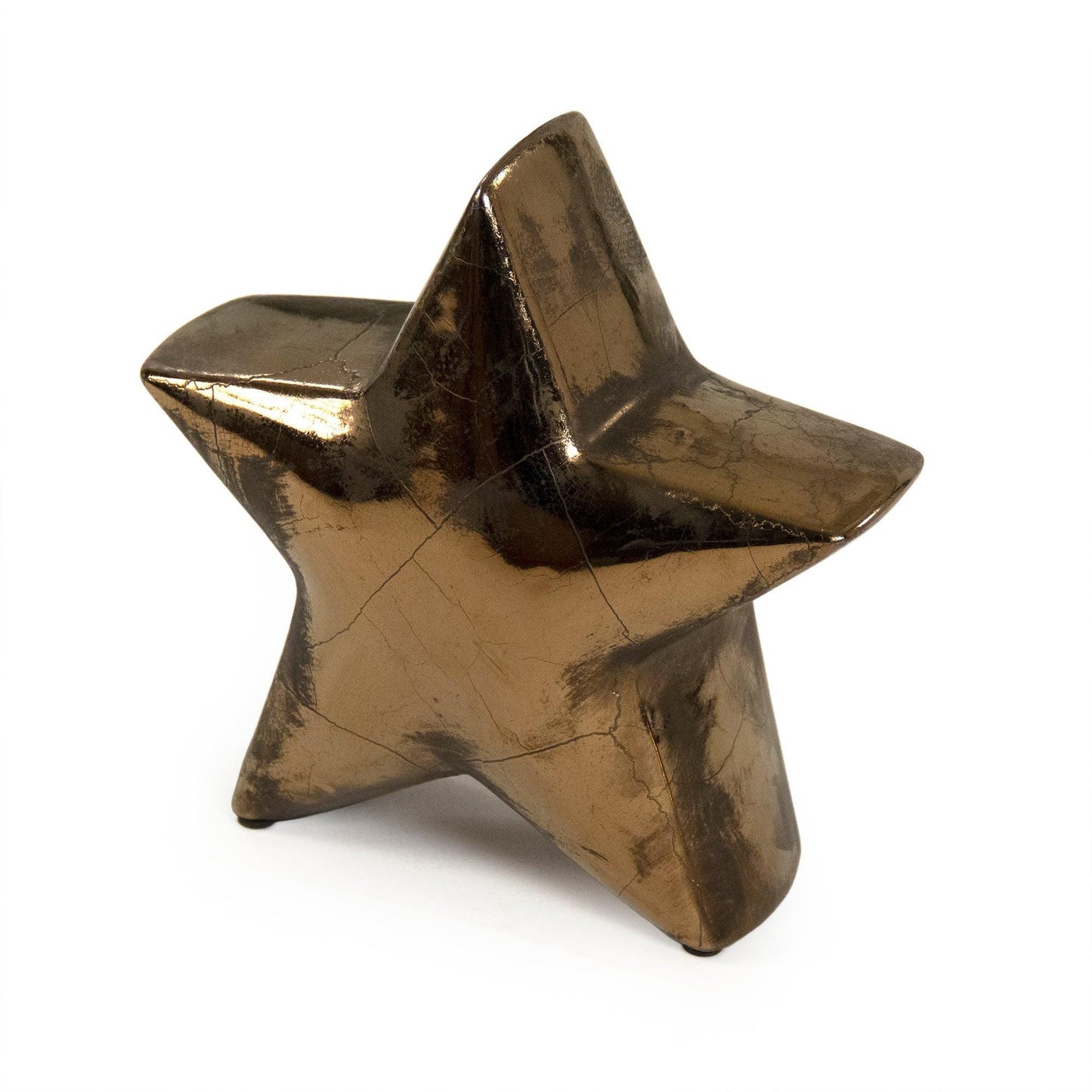 Distressed Metallic Bronze Star (9410M A773) FredCo