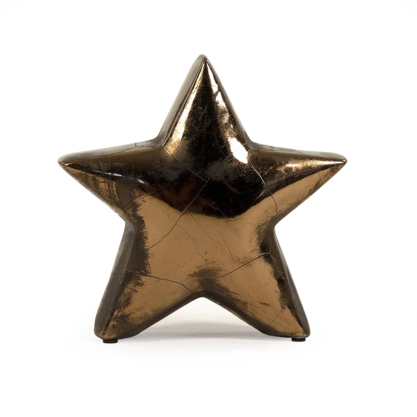 Distressed Metallic Bronze Star (9410M A773) FredCo