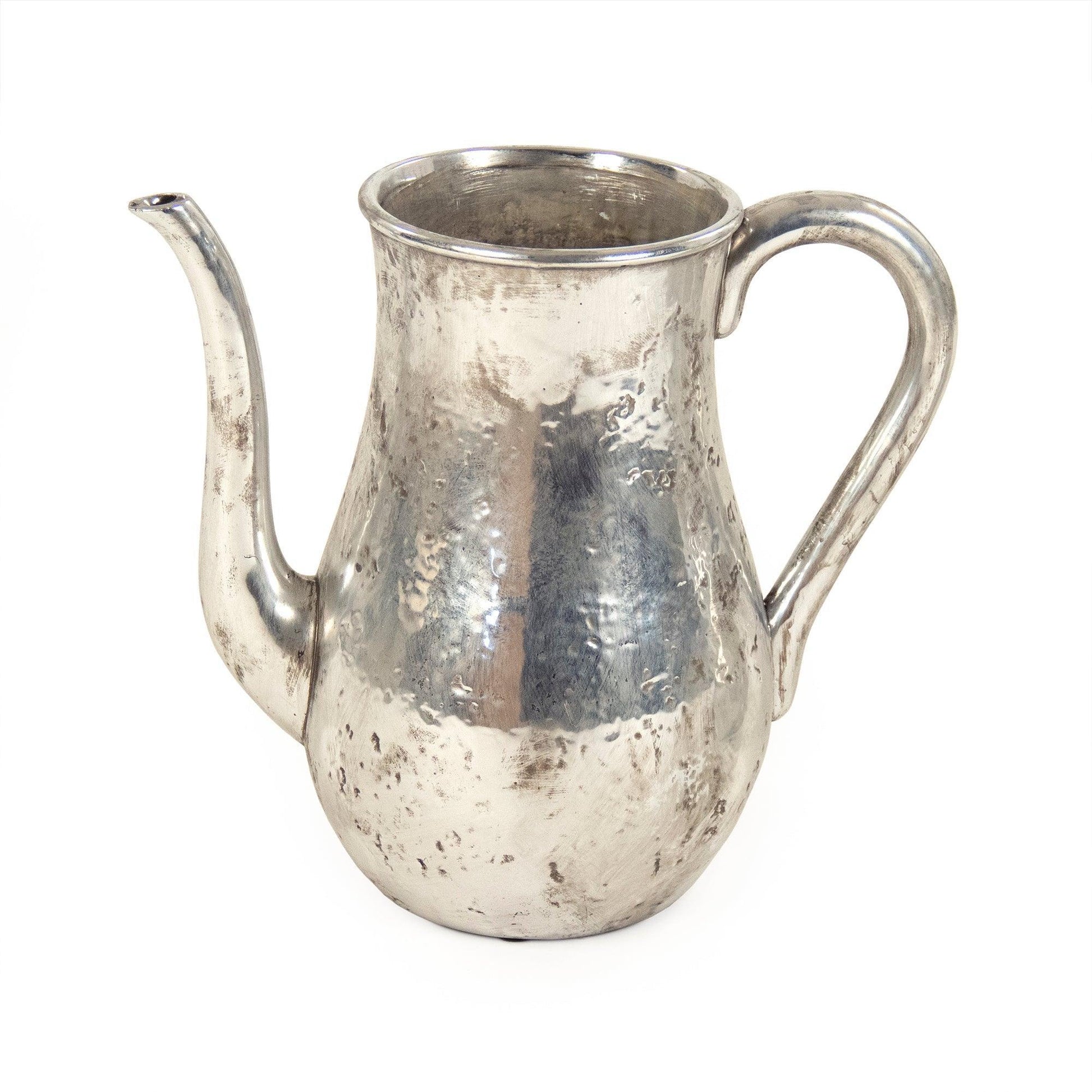 Distressed Metallic Pitcher (9824L A840) FredCo