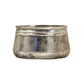 Distressed Metallic Silver Bowl (10041S A840) FredCo