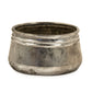Distressed Metallic Silver Bowl (10041S A840) FredCo