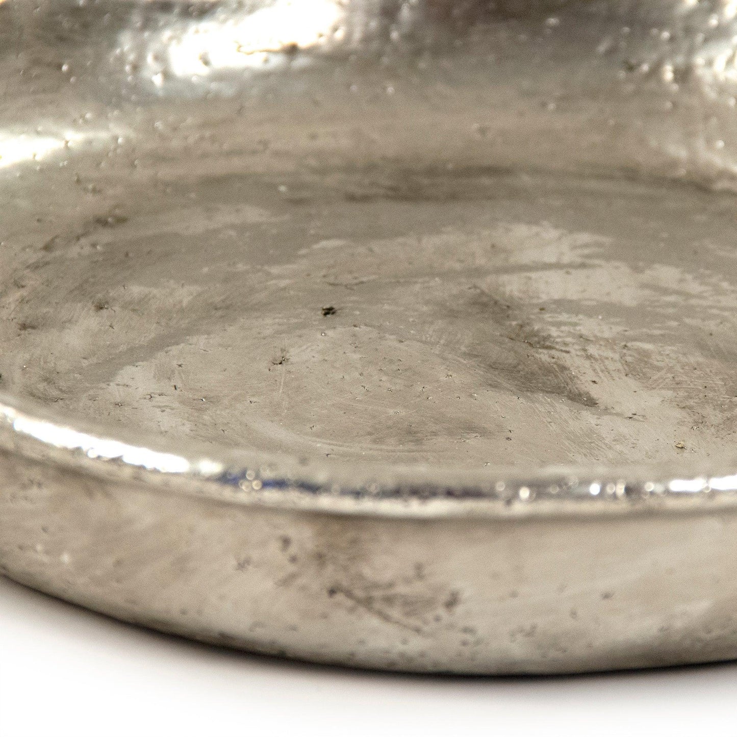 Distressed Metallic Silver Plate (9702S A840) FredCo