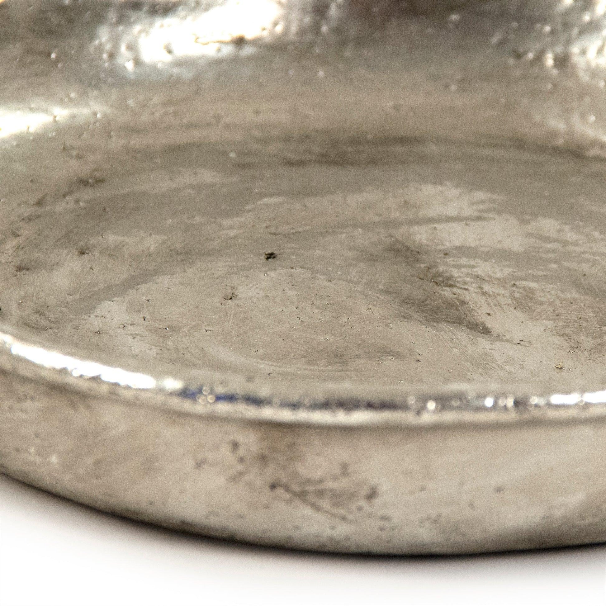 Distressed Metallic Silver Plate (9702S A840) FredCo