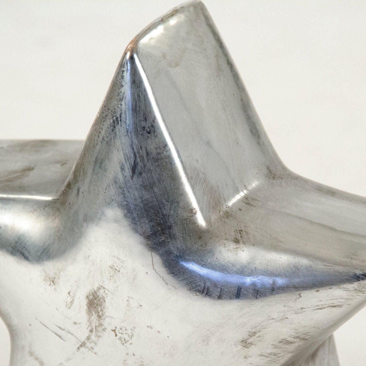 Distressed Metallic Silver Star (9702L A840) FredCo