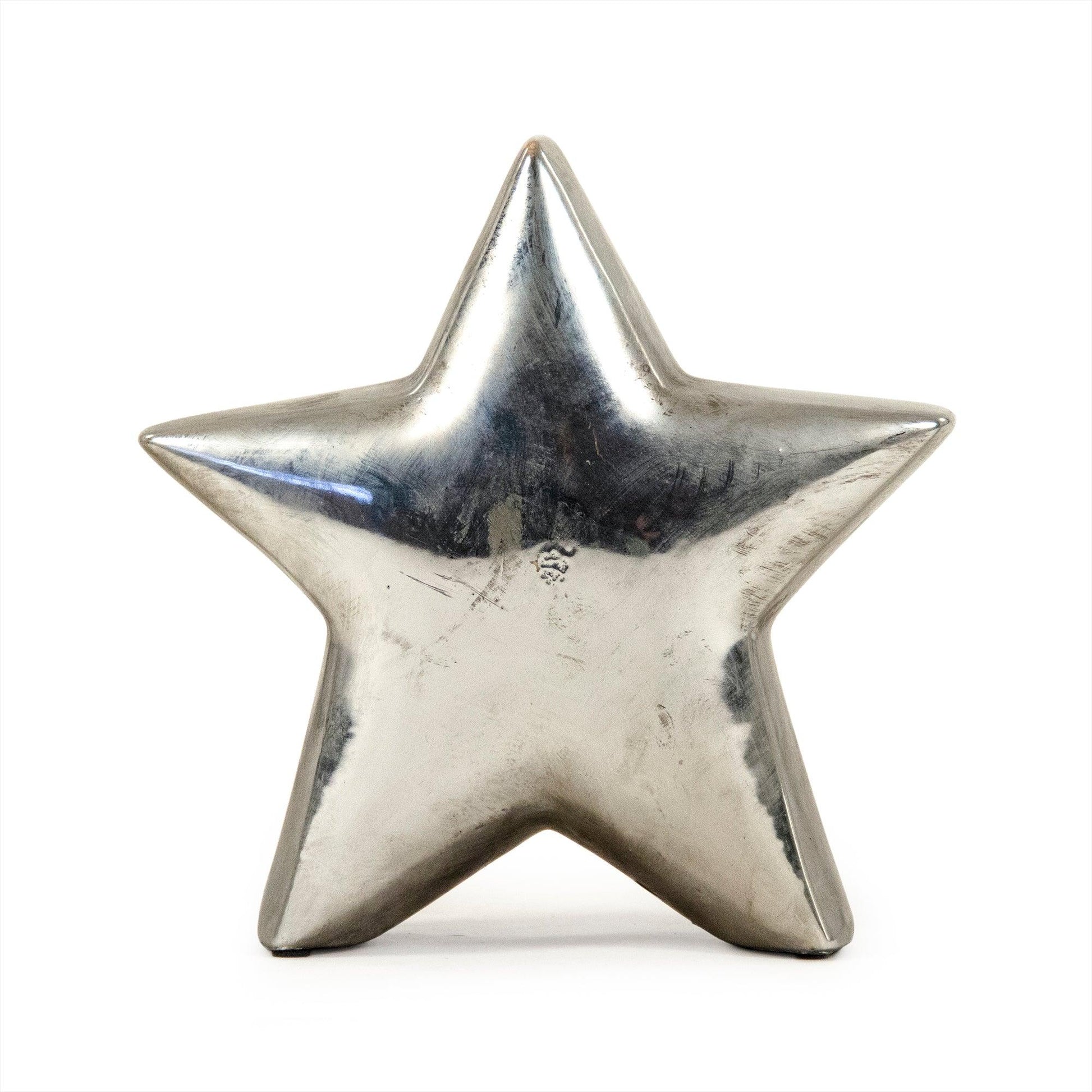 Distressed Metallic Star (9410M A840) FredCo