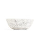 Distressed Off-White / Brown Bowl (8537S A722) FredCo