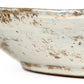 Distressed Off-White Flare Dish SAN021 FredCo