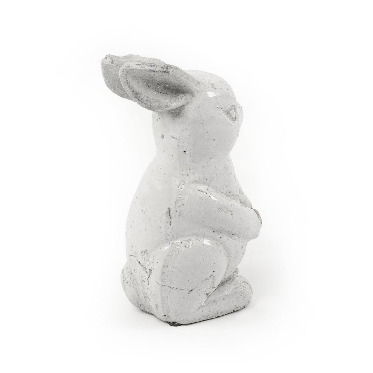 Distressed White Rabbit Small (4759S) FredCo