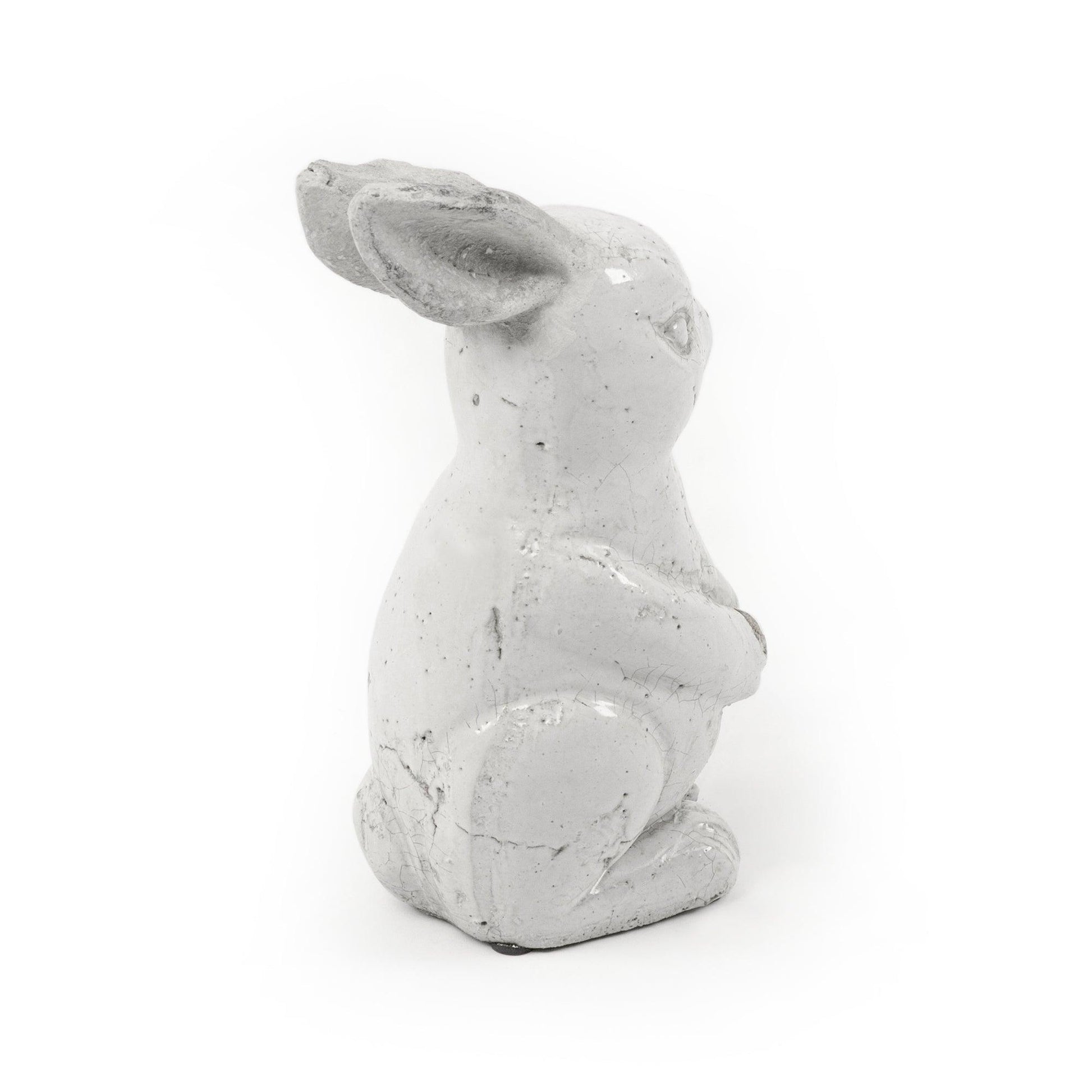 Distressed White Rabbit Small (4759S) FredCo