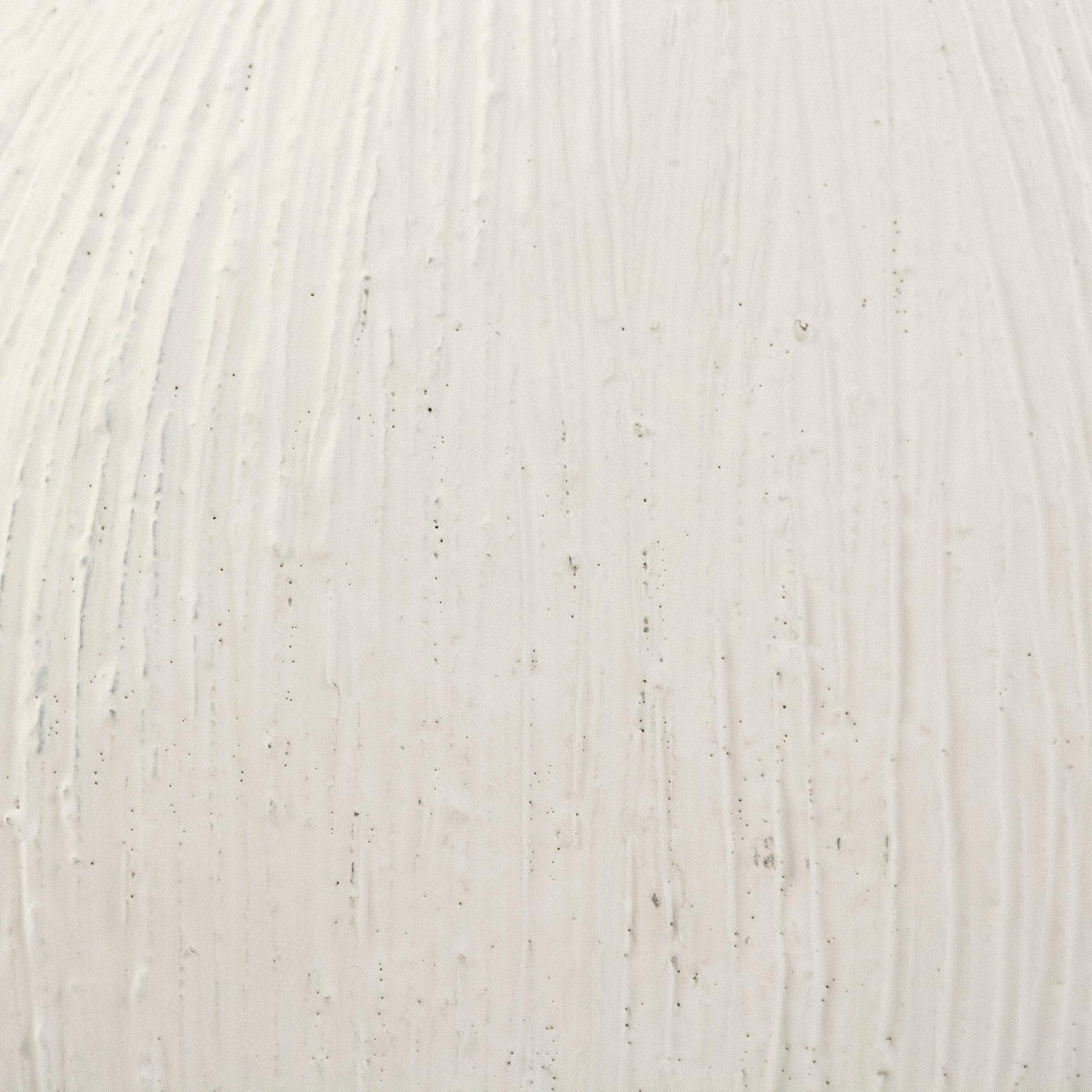 Distressed White Vase (10045S A148) FredCo