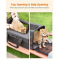 Dog Carrier for Small Dogs Gray FredCo