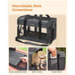 Dog Carrier for Small Dogs Gray FredCo
