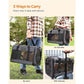 Dog Carrier for Small Dogs Gray FredCo