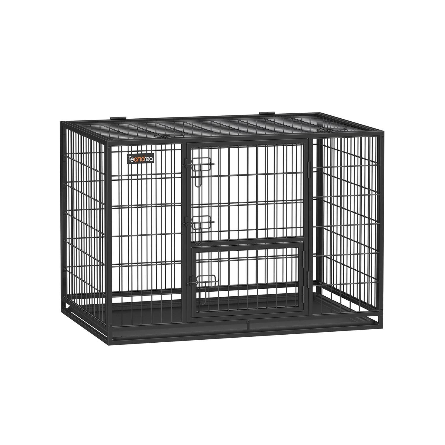 Dog Crate 42.1 x 27.6 x 29.5 Inches Heavy-Duty FredCo
