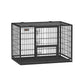 Dog Crate 42.1 x 27.6 x 29.5 Inches Heavy-Duty FredCo