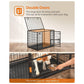 Dog Crate 42.1 x 27.6 x 29.5 Inches Heavy-Duty FredCo