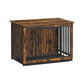 Dog Crate Furniture with 2 Doors, 70lb Rustic Brown FredCo