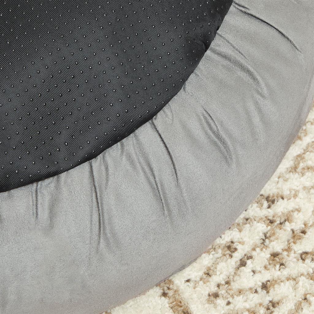 Donut Dog Bed Gray 19.7" Dia FredCo