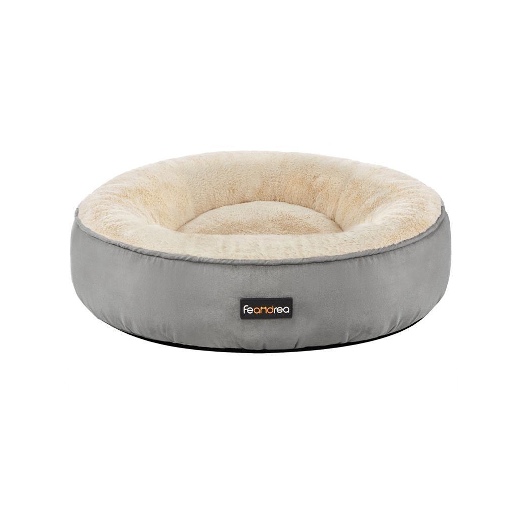Donut Dog Bed Gray 19.7" Dia FredCo