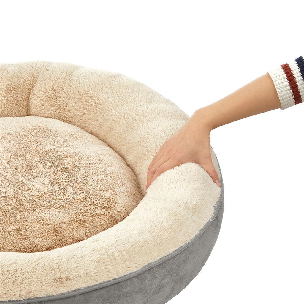 Donut Dog Bed Gray 19.7" Dia FredCo