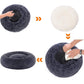 Donut-Shaped Pet Bed, Dark Gray 36 diameter FredCo