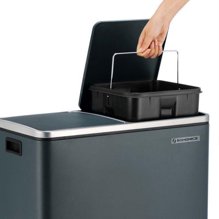 Double 30L Trash Can FredCo