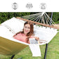 Double Hammock with 2 Pillows Beige FredCo