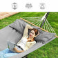 Double Hammock with 2 Pillows Gray FredCo