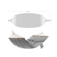 Double Hammock with 2 Pillows Gray FredCo