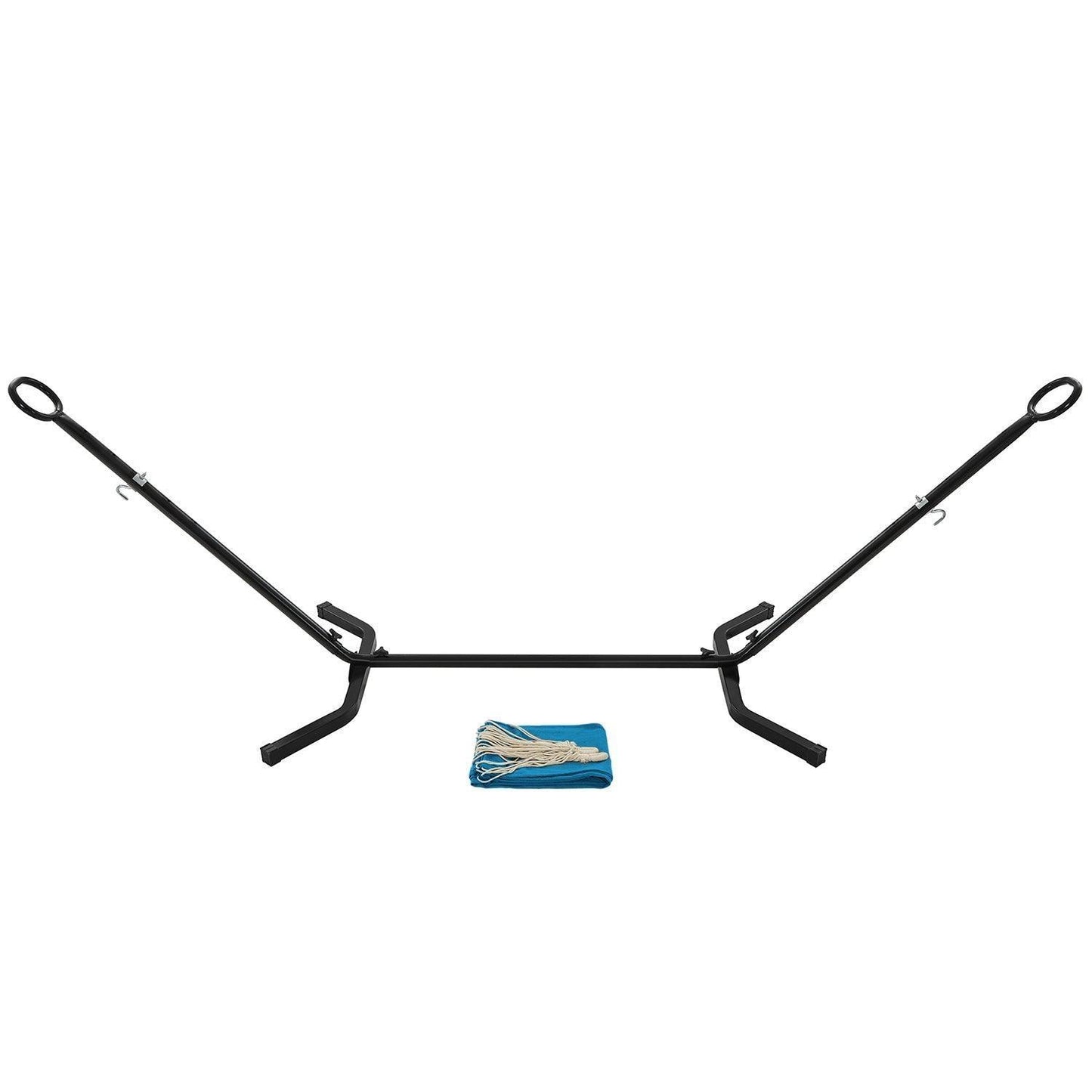 Double Hammock with Stand Turquoise FredCo