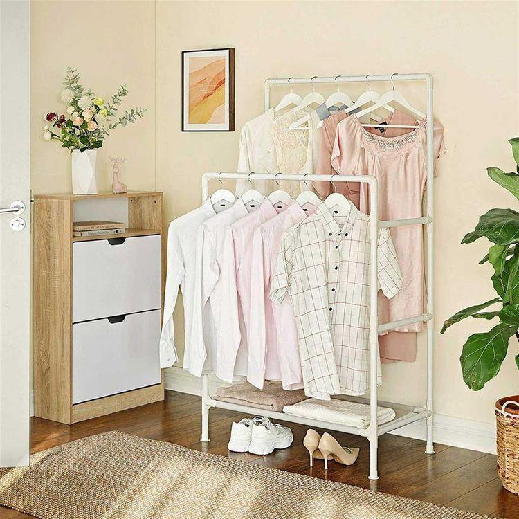 Double Rails Clothes Rack FredCo