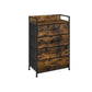 Drawer Dresser with 4 Fabric Drawers FredCo