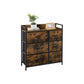 Drawer Dresser with 6 Fabric Drawers FredCo