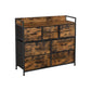 Drawer Dresser with 7 Fabric Drawers FredCo