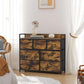 Drawer Dresser with 7 Fabric Drawers FredCo