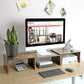Dual Computer Monitor Riser FredCo