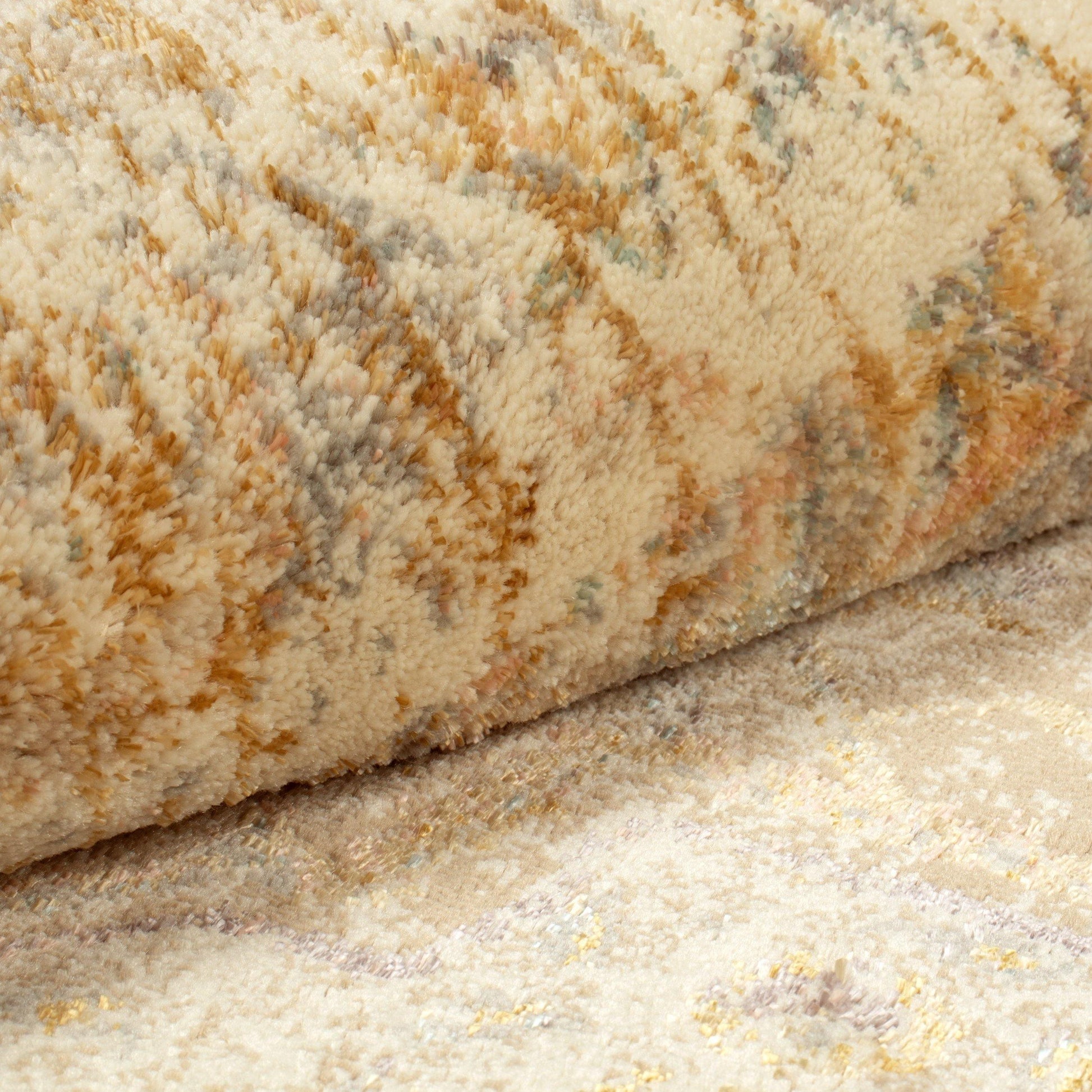 Duard Transitional Distressed Sheen Finish Rug FredCo