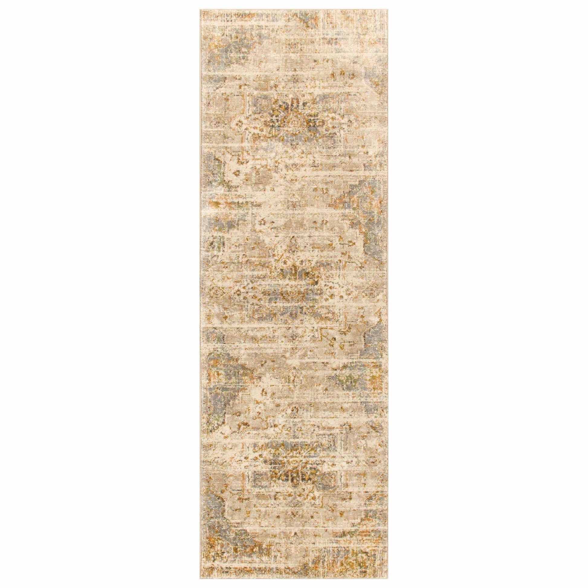 Duard Transitional Distressed Sheen Finish Rug FredCo