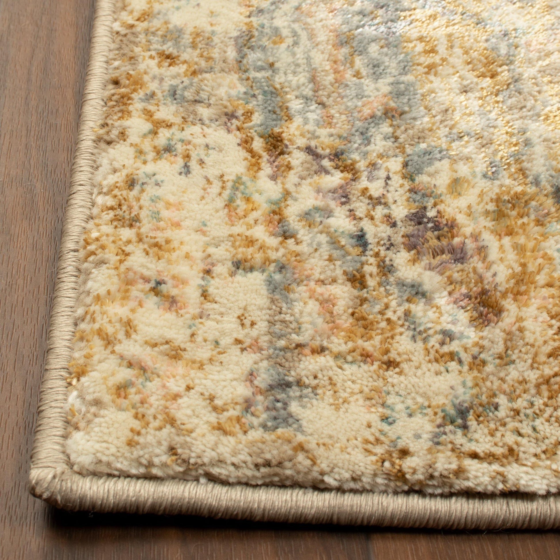 Duard Transitional Distressed Sheen Finish Rug FredCo