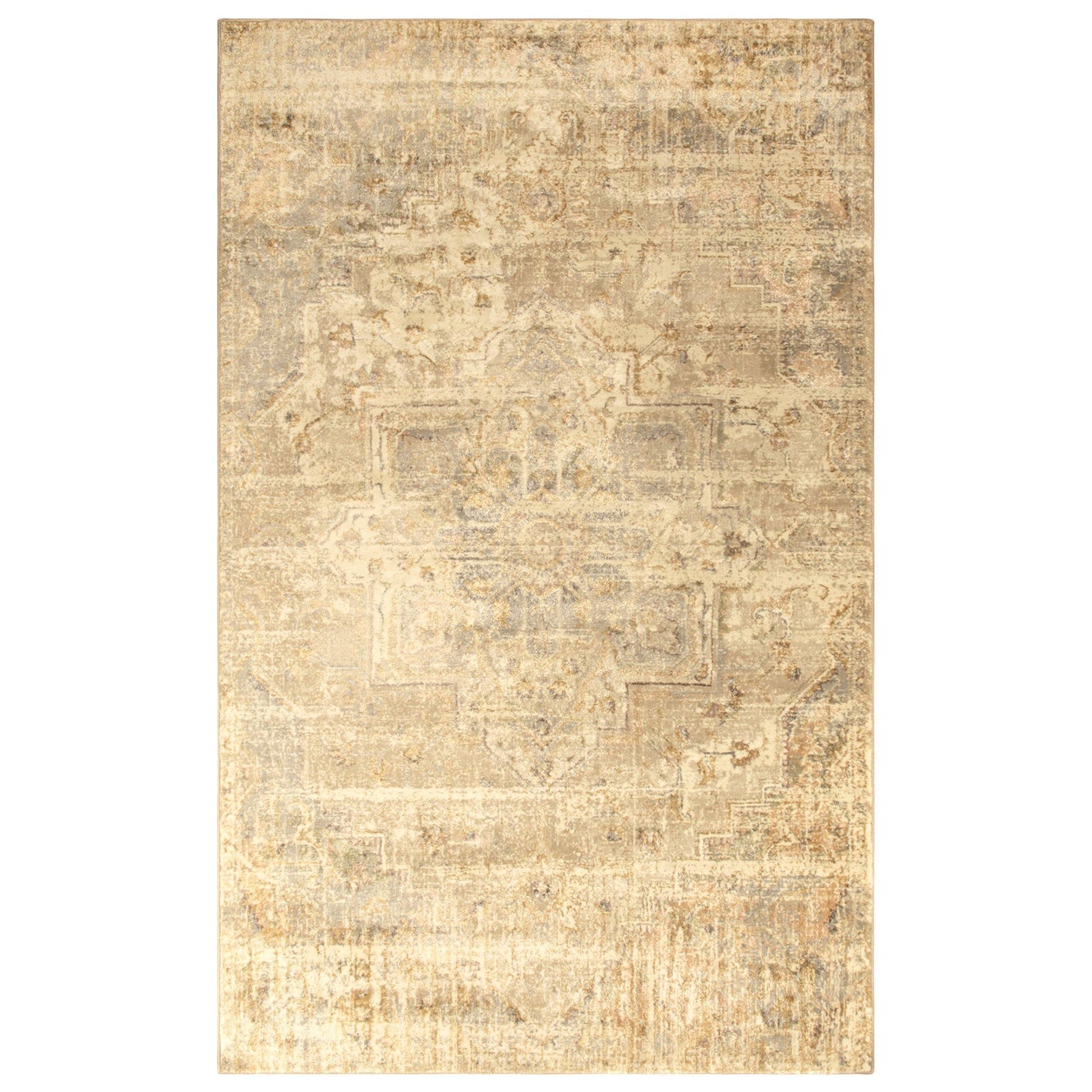 Duard Transitional Distressed Sheen Finish Rug FredCo