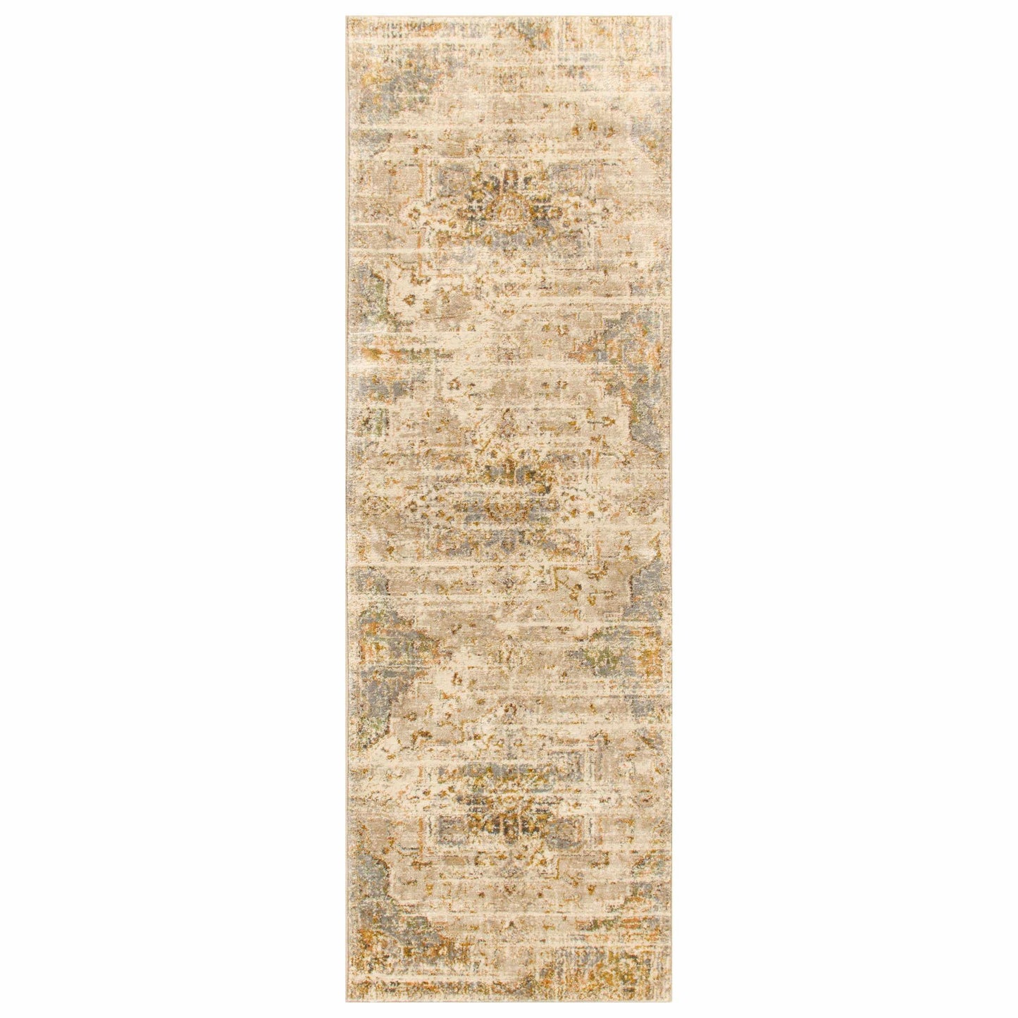Duard Transitional Distressed Sheen Finish Rug FredCo