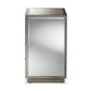 Edeline Hollywood Regency Glamour Style Mirrored 3-Drawer Chest FredCo