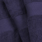 Egyptian Cotton 500 GSM Right Hash Dobby Border 12-Piece Towel Set FredCo
