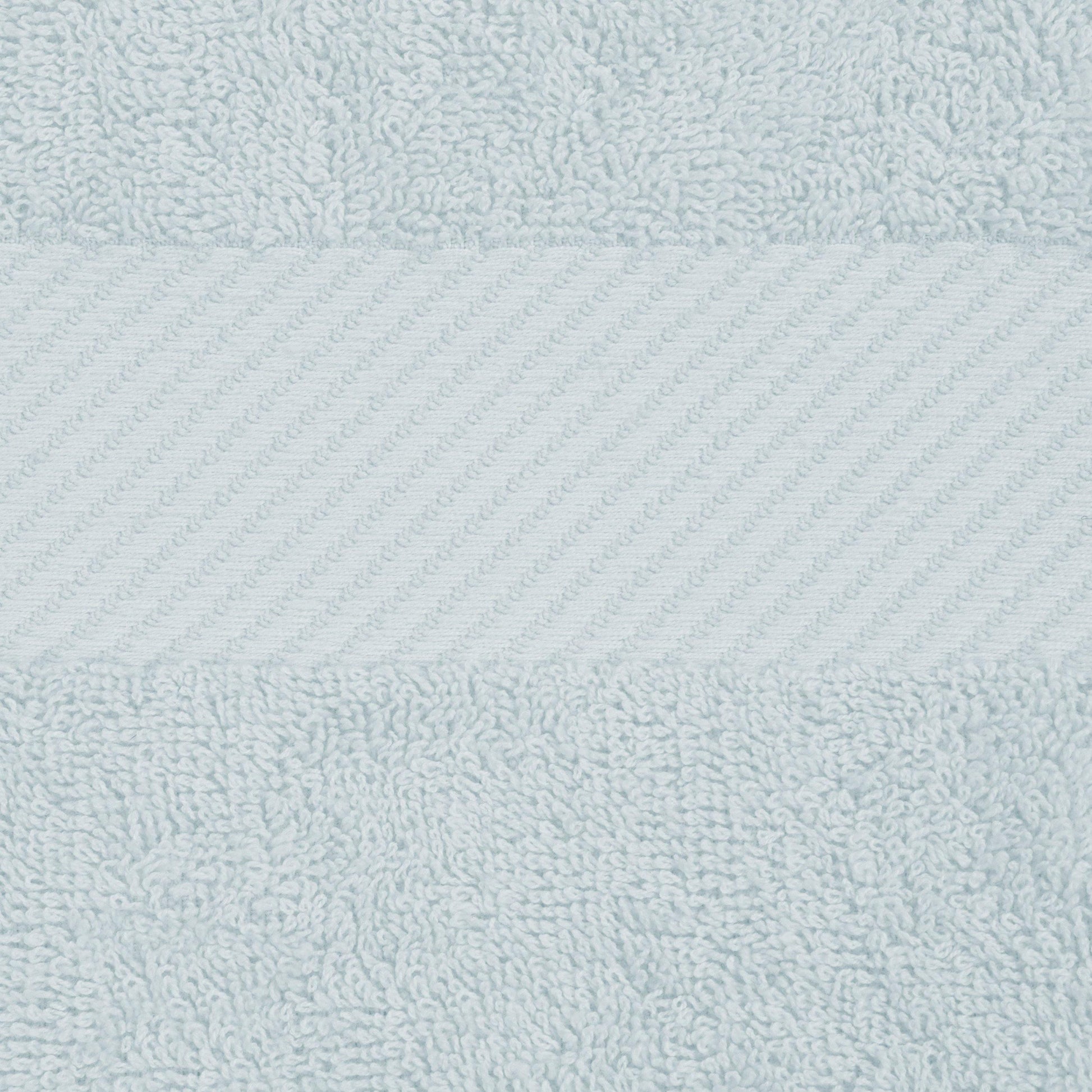 Egyptian Cotton 500 GSM Right Hash Dobby Border 12-Piece Towel Set FredCo