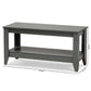 Elada Modern and Contemporary Grey Finished Wood Coffee Table FredCo