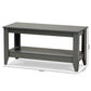 Elada Modern and Contemporary Grey Finished Wood Coffee Table FredCo