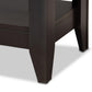 Elada Modern and Contemporary Wenge Finished Wood Coffee Table FredCo